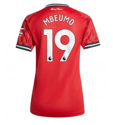 Manchester United Bryan Mbeumo #19 Hjemmebanetrøje Dame 2025-26 Kortærmet